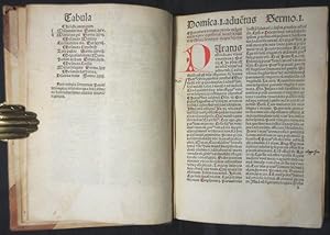 Sermones Parati de tempore et de sanctis (Sermones de tempore only) Incunable,1495
