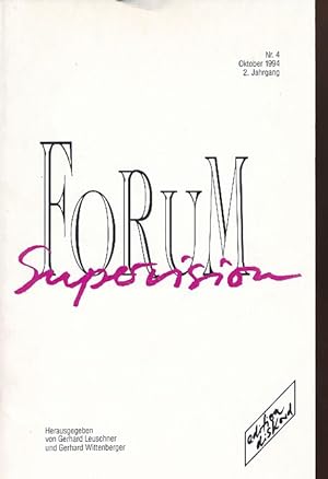 Seller image for Forum Supervision. 2. Jg., Nr. 4. 1994 for sale by Fundus-Online GbR Borkert Schwarz Zerfa