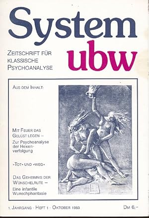 Seller image for System ubw. Zeitschrift fr klassische Psychoanalyse. 1 Jg., Heft 1, 1993 for sale by Fundus-Online GbR Borkert Schwarz Zerfa