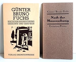 Nach der Haussuchung - Gedichte und Holzschnitten - Erstausgabe, erste Druckserie (ohne Umschlagh...