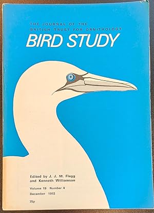 Immagine del venditore per Bird Study the Journal of the British Trust for Ornithology Volume 19 Number 4 December 1972 / J D R Vernon "Black-headed and Common Gulls" / David Glue and Robert Morgan "Cuckoo Hosts"/ Peter Corkhill "Puffins" / David Holyoak "the Clough and Alpine Clough" / J J M Flegg and C J Cox "Black-headed Gulls" (SL#87) venduto da Shore Books