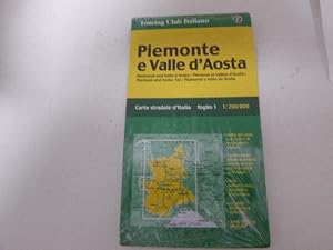 Seller image for Piemonte e Valle D'Aosta / Piemont und Aosta-Tal. Straenkarte foglio 1. 1:200 000. Faltkarte for sale by Deichkieker Bcherkiste
