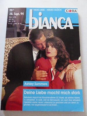 Seller image for Deine Liebe macht mich stark. Bianca Band 912. TB for sale by Deichkieker Bcherkiste