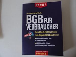 Bild des Verkufers fr BGB fr Verbraucher. Der aktuelle Rechtsratgeber zum Brgerlichen Gesetzbuch. Ohne CD. Softcover zum Verkauf von Deichkieker Bcherkiste