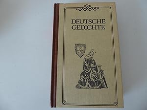 Bild des Verkufers fr Deutsche Gedichte aus acht Jahrhunderten. Halbleder zum Verkauf von Deichkieker Bcherkiste
