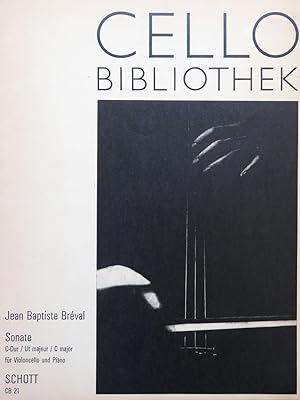 Image du vendeur pour BRVAL Jean-Baptiste Sonate C dur Violoncelle Piano mis en vente par partitions-anciennes