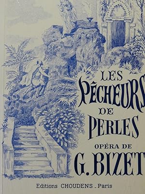 Seller image for BIZET Georges Les Pecheurs de Perles Opera Chant Piano 1975 for sale by partitions-anciennes