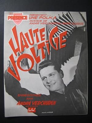 Seller image for Haute Voltige Andr Verchuren Accordon 1962 for sale by partitions-anciennes