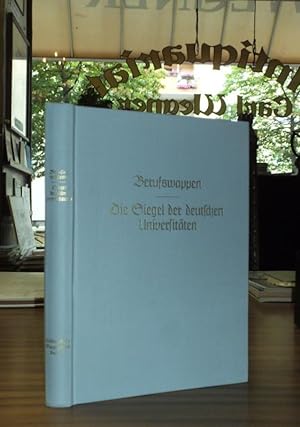 Image du vendeur pour Berufswappen - Die Siegel der deutschen Universitten (= J, Siebmacher s groes Wappenbuch Band 7.) mis en vente par Antiquariat Carl Wegner