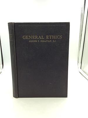 Bild des Verkufers fr GENERAL ETHICS zum Verkauf von Kubik Fine Books Ltd., ABAA