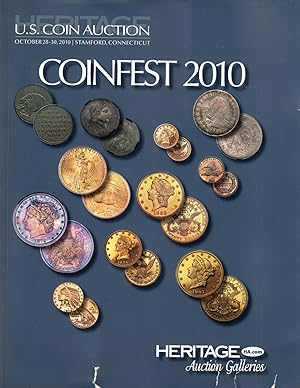 Bild des Verkufers fr Heritage US Coin Auction #1145: Coinfest 2010 zum Verkauf von Kayleighbug Books, IOBA