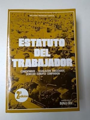 Seller image for Estatuto del trabajador for sale by Libros Ambig