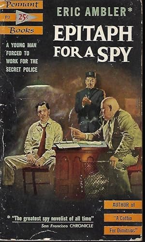 Immagine del venditore per EPITAPH FOR A SPY venduto da Books from the Crypt