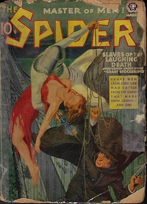 Imagen del vendedor de THE SPIDER, Master of Men!: March, Mar. 1940 ("Slaves of the Laughing Death") a la venta por Books from the Crypt