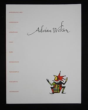 [Prospectus for] The Ephemera of Adrian Wilson; An Annotated List, 1944-1988