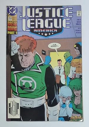 Bild des Verkufers fr Justice League America #53 (1991) zum Verkauf von Maynard & Bradley