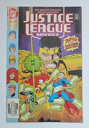 Seller image for Justice League America #62 (1992) for sale by Maynard & Bradley