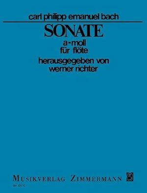 Seller image for Sonate a-Moll: Wq 132. Flte. : Wq 132. Flte. for sale by AHA-BUCH