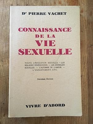 Seller image for Connaissance de la vie sexuelle for sale by Librairie des Possibles