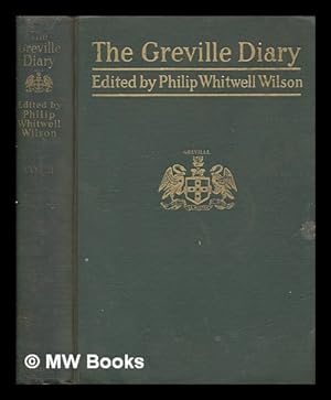 Bild des Verkufers fr The Greville diary, including passages hitherto withheld from publication / by Charles Cavendish Fulke Greville - Volume 2 zum Verkauf von MW Books