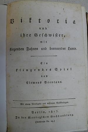 Viktoria und ihre Geschwister mit fliegenden Fahnen und brennender Lunte, Ein klingendes Spiel, M...