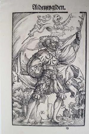 Aldenwalden. Original Holzschnitt . Um 1545 Original Holzschnitt von I. K. ( J. Kallenberg ) aus ...