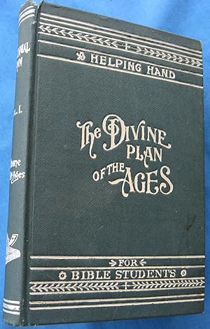 Seller image for MILLENNIAL DAWN. VOLUME I. The Plan of the Ages. for sale by JBK Books