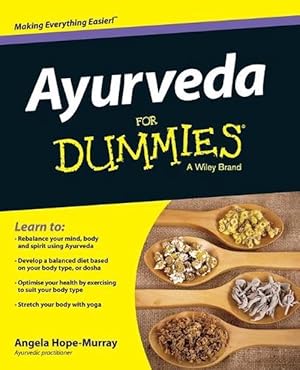 Imagen del vendedor de Ayurveda For Dummies (Paperback) a la venta por Grand Eagle Retail