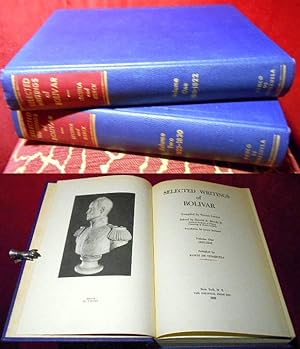 Image du vendeur pour Selected Writings of Bolivar, 2 volumes/ Bnde mis en vente par Antiquariat Clement