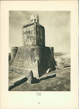 Bild des Verkufers fr Kupfertiefdruck : Termoli - Castello - Capua - Amphitheater - Italien. Stadtansichten zum Verkauf von Bcher bei den 7 Bergen