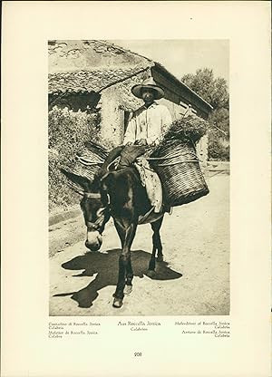 Seller image for Kupfertiefdruck : In Matera (Apulien) - Aus Roccella Jonica (Calabrien) - Italien Stadtansichten for sale by Bcher bei den 7 Bergen