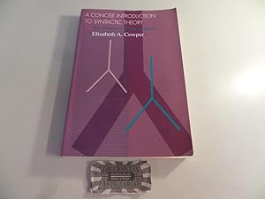 Bild des Verkufers fr A Concise Introduction to Syntactic Theory: The Government-Binding Approach. zum Verkauf von Druckwaren Antiquariat