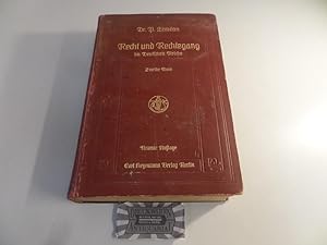 Lehrbuch der freiwilligen und streitigen Gerichtsbarkeit. Recht und Rechtsgang im Deutschen Reich...