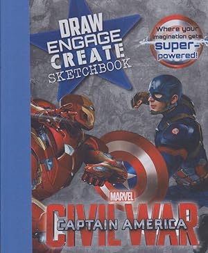 Seller image for Marvel Captain America - Civil War Draw Engage Create Sketchbook (Paperback) for sale by Nanny's Web