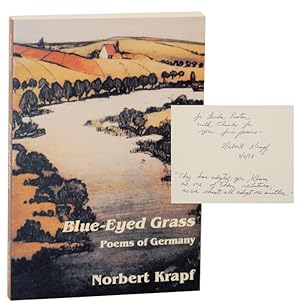 Bild des Verkufers fr Blue-Eyed Grass: Poems of Germany (Signed First Edition) zum Verkauf von Jeff Hirsch Books, ABAA