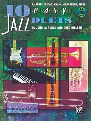 Bild des Verkufers fr 10 easy Jazz Duets (+CD): forflute, guitar, violin vibraphone, piano zum Verkauf von AHA-BUCH GmbH