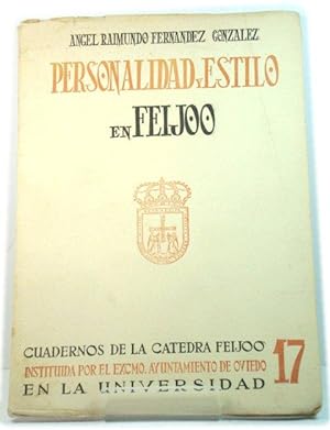 Seller image for Personalidad y Estilo En Feijoo (Cuadernos De La Catedra Feijoo) for sale by PsychoBabel & Skoob Books
