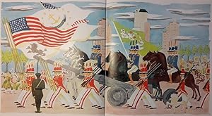 Fou Fou discovers America. French and English. Text and illustrations by Jean de Botton.