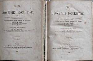 Traité de Géométrie descriptive, suivi de la méthode des plans cotés et de la théorie des engrena...