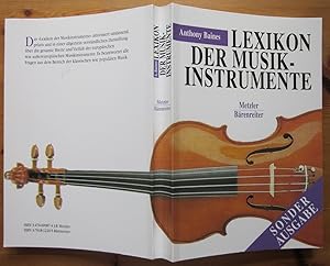 Bild des Verkufers fr Lexikon der Musikinstrumente. Aus dem Englischen von Martin Elste. zum Verkauf von Antiquariat Roland Ggler