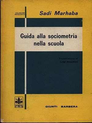 Imagen del vendedor de Guida alla sociometria nella scuola a la venta por Librodifaccia