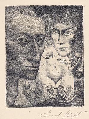 Selbstporträt, (1950).