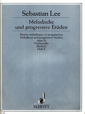 Bild des Verkufers fr Melodische und progressive Etuden Opus 31 Heft II zum Verkauf von Librodifaccia