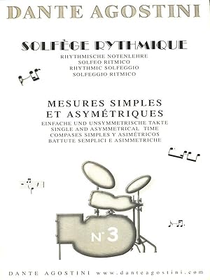 Seller image for Solfege Rythmique N. 3 for sale by Librodifaccia