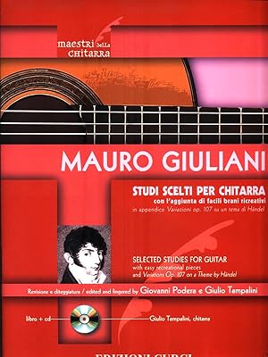 Studi scelti per chitarra. Con CD