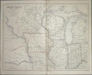 Image du vendeur pour United States: North Central Section (Fullarton 1874) mis en vente par Maynard & Bradley