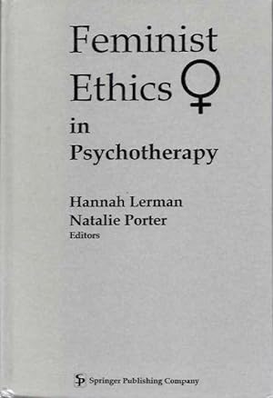 Seller image for FEMINIST ETHICS IN PSYCHOTHERAPY for sale by By The Way Books