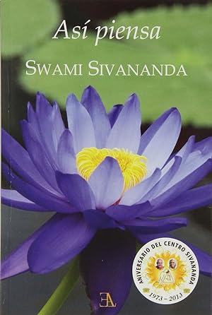 Bild des Verkufers fr As piensa Swami Sivananda zum Verkauf von Imosver