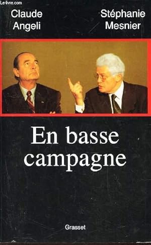 Bild des Verkufers fr EN BASSE CAMPAGNE zum Verkauf von Le-Livre