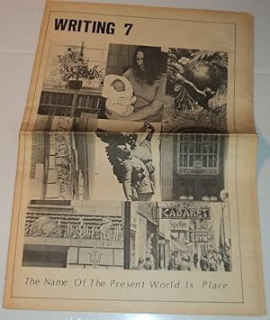 Imagen del vendedor de WRITING 7: The Name Of The Present World Is Place. a la venta por Blue Mountain Books & Manuscripts, Ltd.